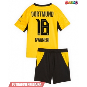 Lacne Dětský Futbalové dres Borussia Dortmund Ethan Nwaneri #18 2026-27 Krátky Rukáv - Domáci (+ trenírky)